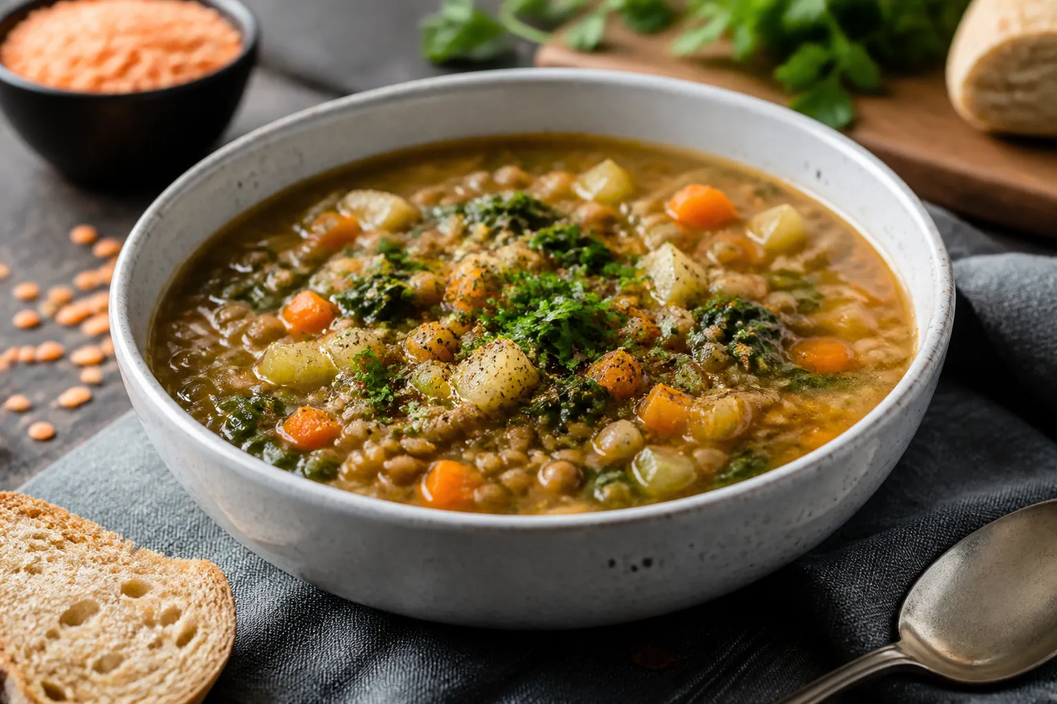 High Protein Lentil Soup – A Hearty, Easy Weeknight Staple