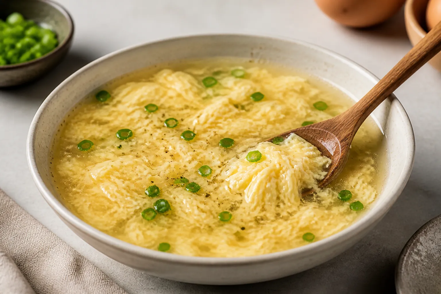 High Protein Egg Drop Soup – Simple, Comforting, and Satisfying