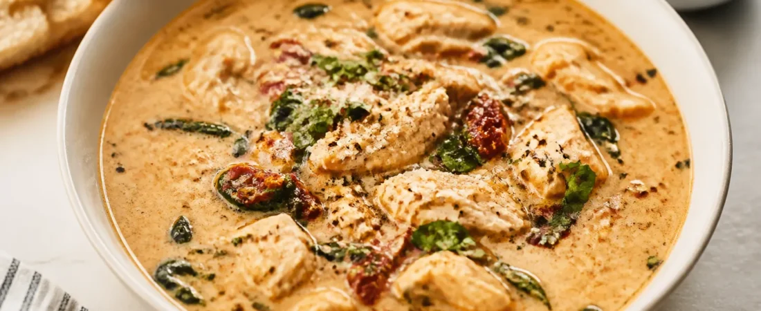 High Protein Marry Me Chicken Soup – Creamy, Cozy, and Satisfying
