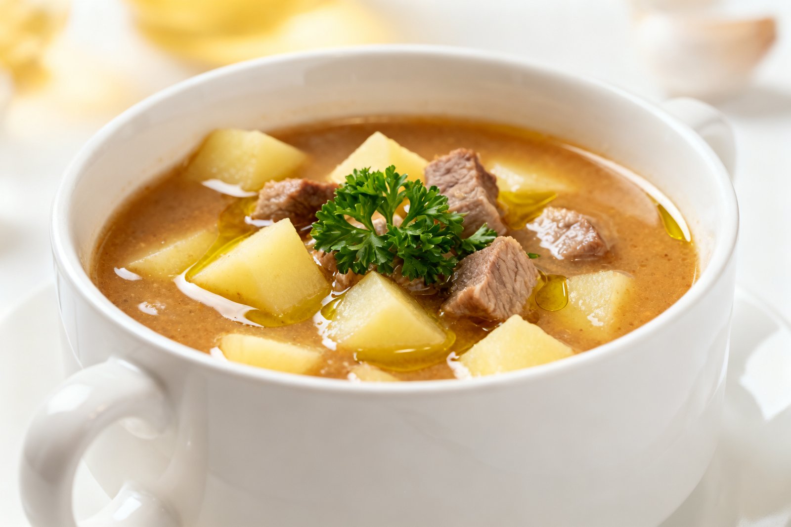 High Protein Potato Soup – Cozy, Creamy, and Satisfying
